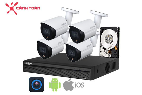 Bộ Camera DH-IP-24